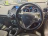 USED 2015 15 FORD FIESTA 1.5 TDCi Titanium Hatchback 5dr Diesel Manual Euro 5 (75 ps) ONLY &pound;20 A YEAR ROAD TAX+SONY RADIO-CD PLAYER-MP3 COMPATIBILITY+BLUETOOTH HANDSFREE PHONE+AUDIO VOICE CONTROL+AUTOMATIC HEADLIGHT ACTIVATION+RAIN-SENSING WINDSCREEN WIPERS+'MOONDUST SILVER' PAINT+16 INCH ALLOY WHEELS.