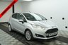 USED 2015 15 FORD FIESTA 1.5 TDCi Titanium Hatchback 5dr Diesel Manual Euro 5 (75 ps) ONLY &pound;20 A YEAR ROAD TAX+SONY RADIO-CD PLAYER-MP3 COMPATIBILITY+BLUETOOTH HANDSFREE PHONE+AUDIO VOICE CONTROL+AUTOMATIC HEADLIGHT ACTIVATION+RAIN-SENSING WINDSCREEN WIPERS+'MOONDUST SILVER' PAINT+16 INCH ALLOY WHEELS.