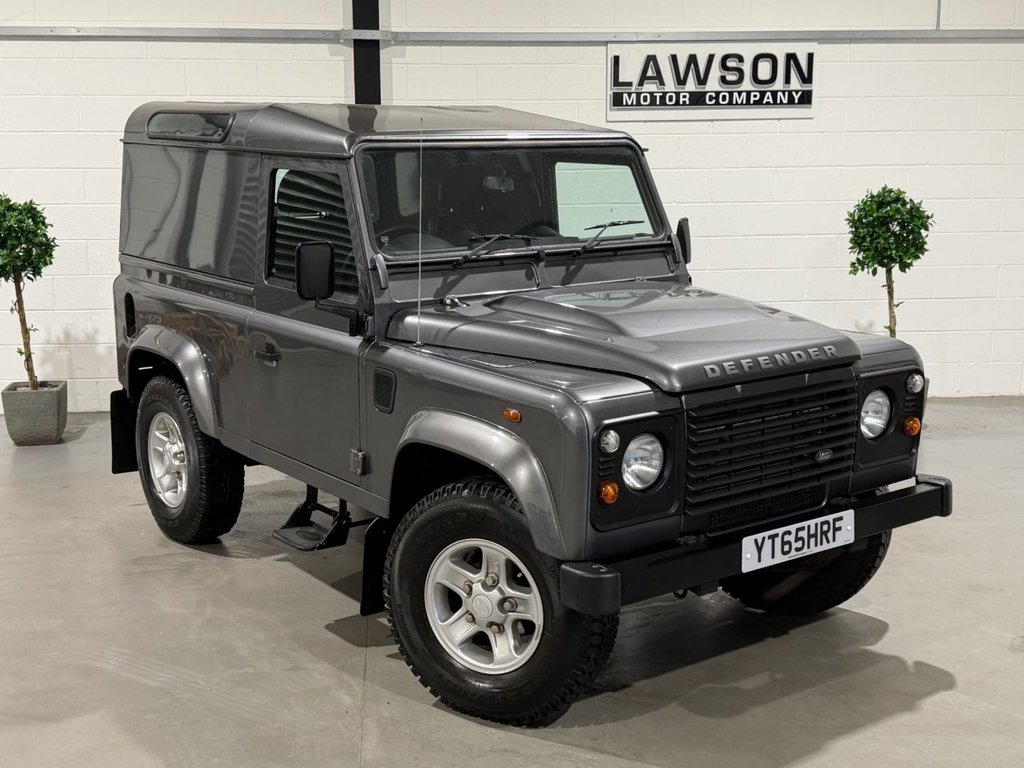 USED 2015 65 LAND ROVER DEFENDER 90 2.2 TDCi Hard Top SUV 3dr Diesel Manual 4WD SWB Euro 5 (122 ps) 