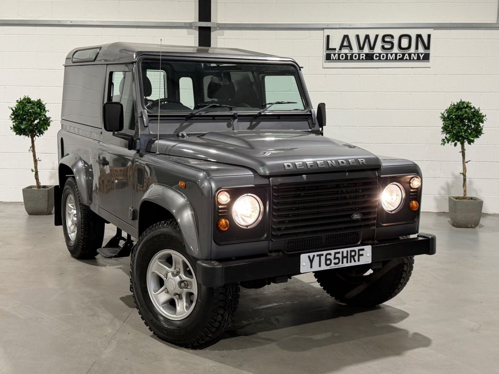 USED 2015 65 LAND ROVER DEFENDER 90 2.2 TDCi Hard Top SUV 3dr Diesel Manual 4WD SWB Euro 5 (122 ps) 