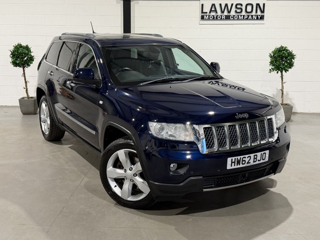 USED 2018 62 JEEP GRAND CHEROKEE 3.0 V6 CRD Overland SUV 5dr Diesel Auto 4WD Euro 5 (237 bhp) 