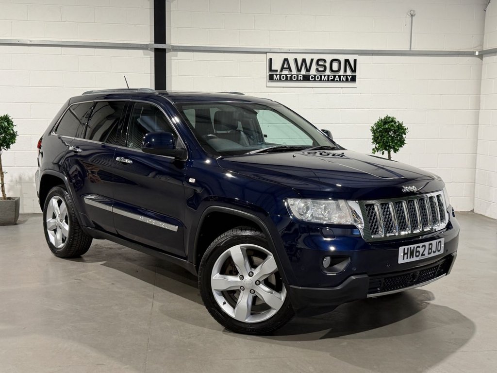USED 2018 62 JEEP GRAND CHEROKEE 3.0 V6 CRD Overland SUV 5dr Diesel Auto 4WD Euro 5 (237 bhp) 
