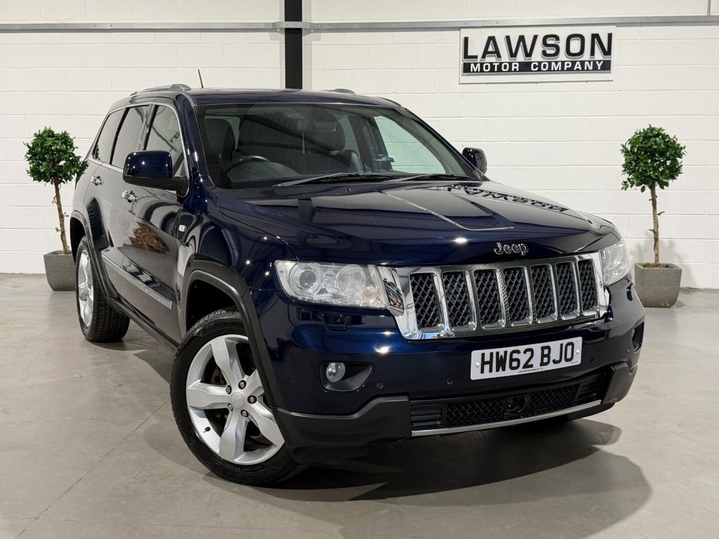 USED 2018 62 JEEP GRAND CHEROKEE 3.0 V6 CRD Overland SUV 5dr Diesel Auto 4WD Euro 5 (237 bhp) 