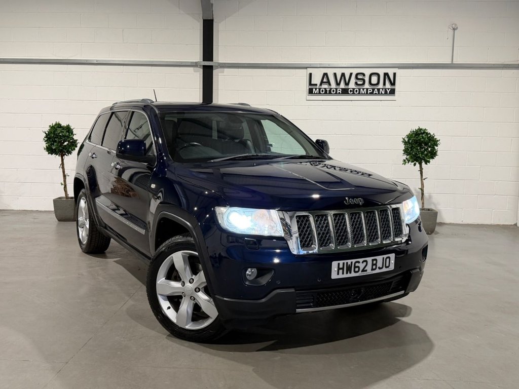 USED 2018 62 JEEP GRAND CHEROKEE 3.0 V6 CRD Overland SUV 5dr Diesel Auto 4WD Euro 5 (237 bhp) 