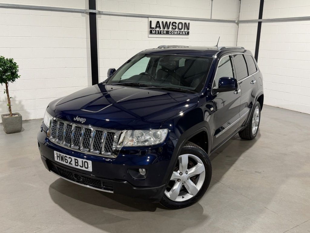 USED 2018 62 JEEP GRAND CHEROKEE 3.0 V6 CRD Overland SUV 5dr Diesel Auto 4WD Euro 5 (237 bhp) 
