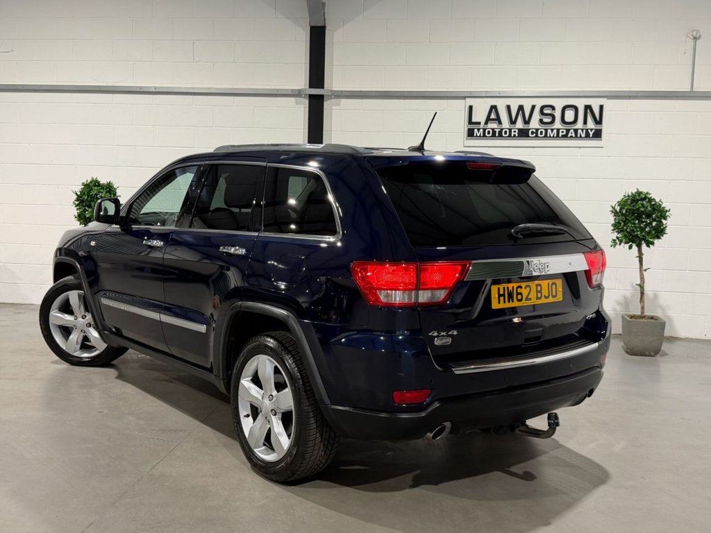 USED 2018 62 JEEP GRAND CHEROKEE 3.0 V6 CRD Overland SUV 5dr Diesel Auto 4WD Euro 5 (237 bhp) 