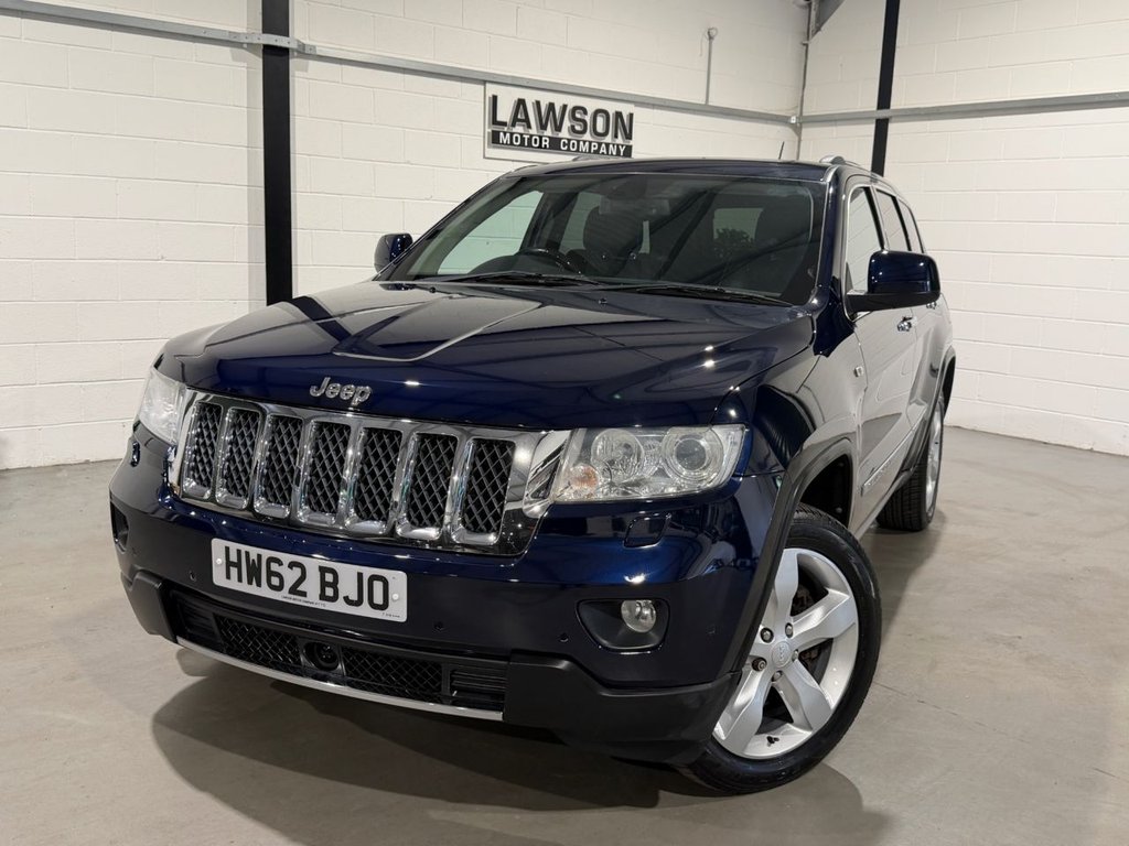USED 2018 62 JEEP GRAND CHEROKEE 3.0 V6 CRD Overland SUV 5dr Diesel Auto 4WD Euro 5 (237 bhp) 