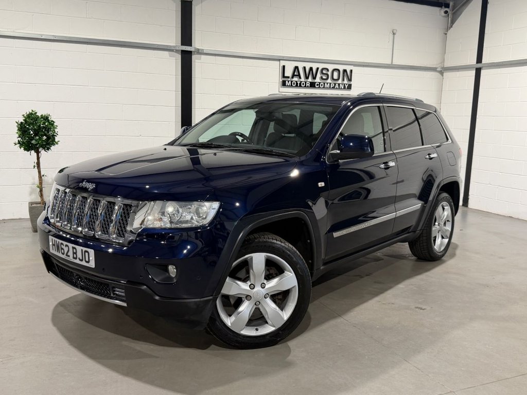 USED 2018 62 JEEP GRAND CHEROKEE 3.0 V6 CRD Overland SUV 5dr Diesel Auto 4WD Euro 5 (237 bhp) 