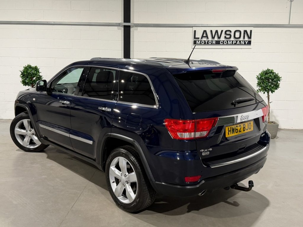 USED 2018 62 JEEP GRAND CHEROKEE 3.0 V6 CRD Overland SUV 5dr Diesel Auto 4WD Euro 5 (237 bhp) 
