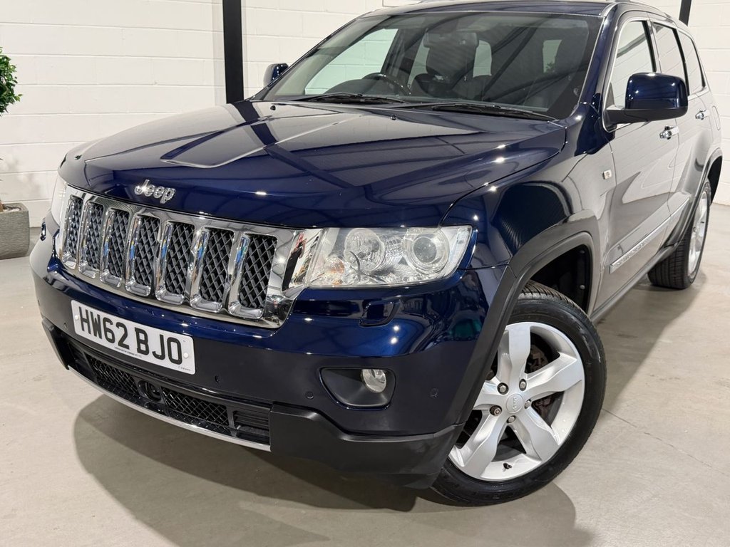 USED 2018 62 JEEP GRAND CHEROKEE 3.0 V6 CRD Overland SUV 5dr Diesel Auto 4WD Euro 5 (237 bhp) 