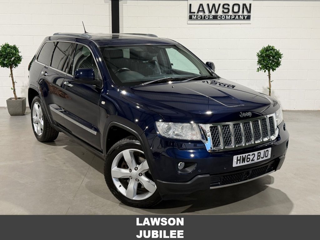 USED 2018 62 JEEP GRAND CHEROKEE 3.0 V6 CRD Overland SUV 5dr Diesel Auto 4WD Euro 5 (237 bhp) 
