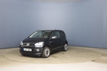 2012 VOLKSWAGEN UP! 1.0 up! Black Hatchback 3dr Petrol Manual Euro 5 (75 ps) &pound;4690.00