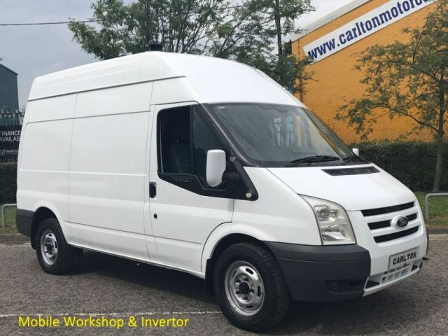 2010 60 Ford Transit 115 T350 MWB Hi/R [ Mobile Workshop / Invertor ] Van Rwd Free UK Delivery 