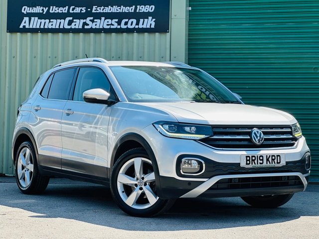 2019 VOLKSWAGEN T-CROSS 1.0 TSI SEL SUV 5dr Petrol Manual Euro 6 (s/s) (115 ps) &pound;9995.00