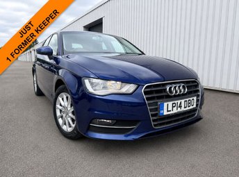 2014 AUDI A3 1.6 TDI SE Sportback 5dr Diesel Manual Euro 6 (s/s) (110 ps) &pound;6750.00