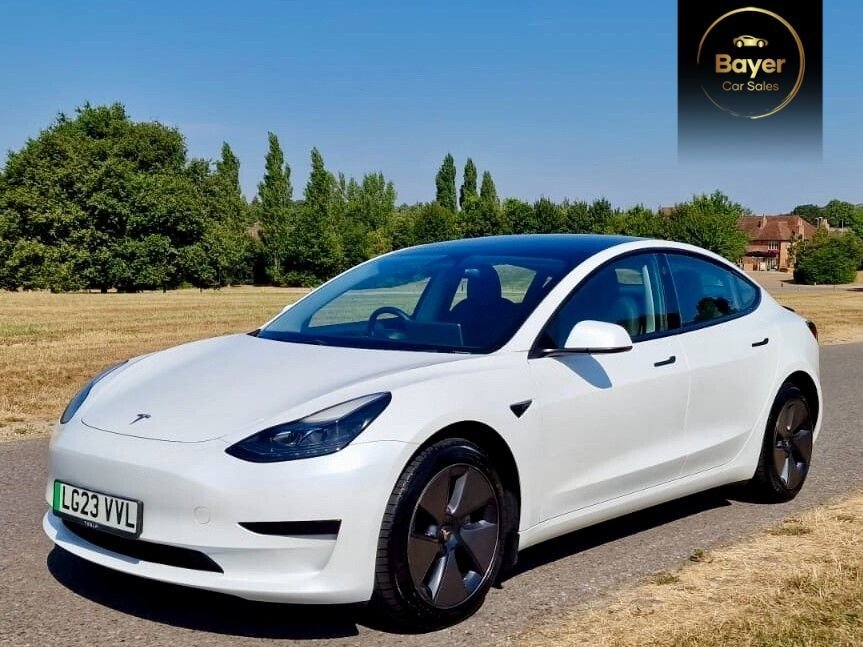USED 2023 23 TESLA Model 3 Saloon 4dr Electric Auto RWD (241 bhp) FINANCE AVAILABLE