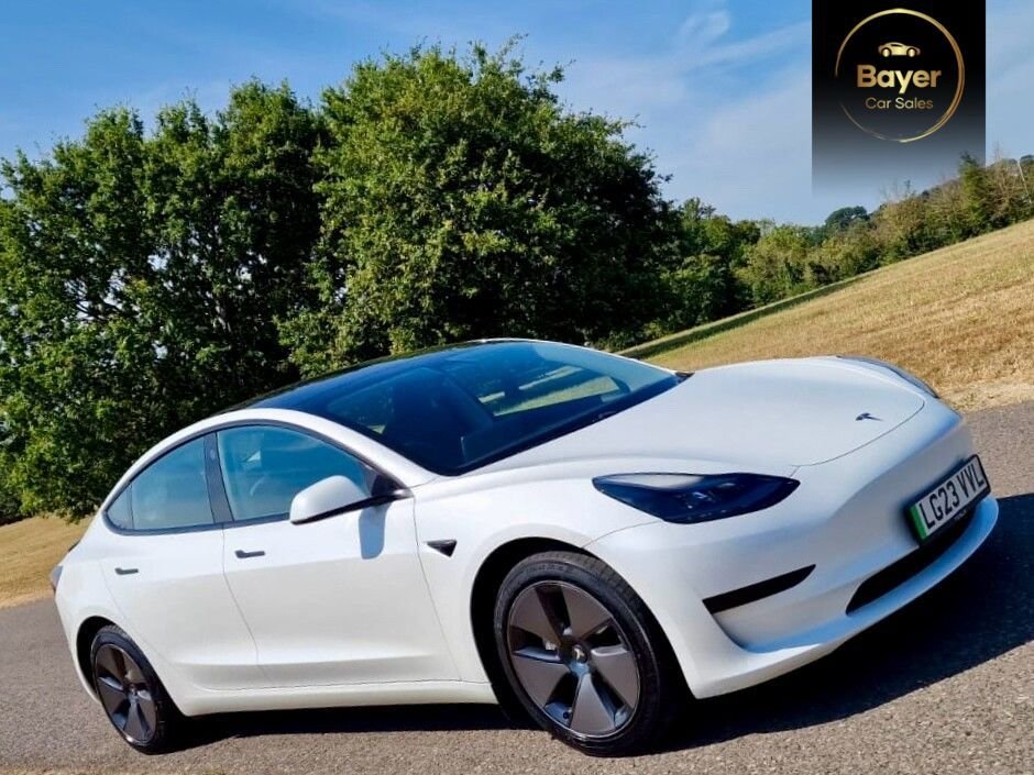 USED 2023 23 TESLA Model 3 Saloon 4dr Electric Auto RWD (241 bhp) FINANCE AVAILABLE