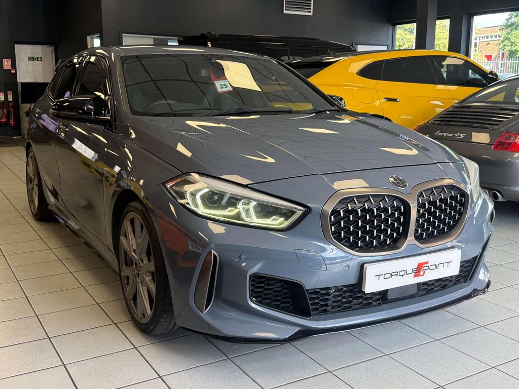 USED 2019 69 BMW 1 SERIES 2.0 M135i xDrive Auto 4WD 5dr FSH + HUD + HK + REVERSE CAM