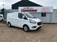 USED 2020 70 FORD TRANSIT CUSTOM 2.0 280 EcoBlue Limited Panel Van 5dr Diesel Manual L1 H1 Euro 6 (s/s) (130 ps) 59000 MILES AIR/CON CRUISE CONTROL HEATED SEATS