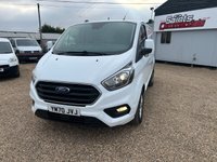 USED 2020 70 FORD TRANSIT CUSTOM 2.0 280 EcoBlue Limited Panel Van 5dr Diesel Manual L1 H1 Euro 6 (s/s) (130 ps) 59000 MILES AIR/CON CRUISE CONTROL HEATED SEATS