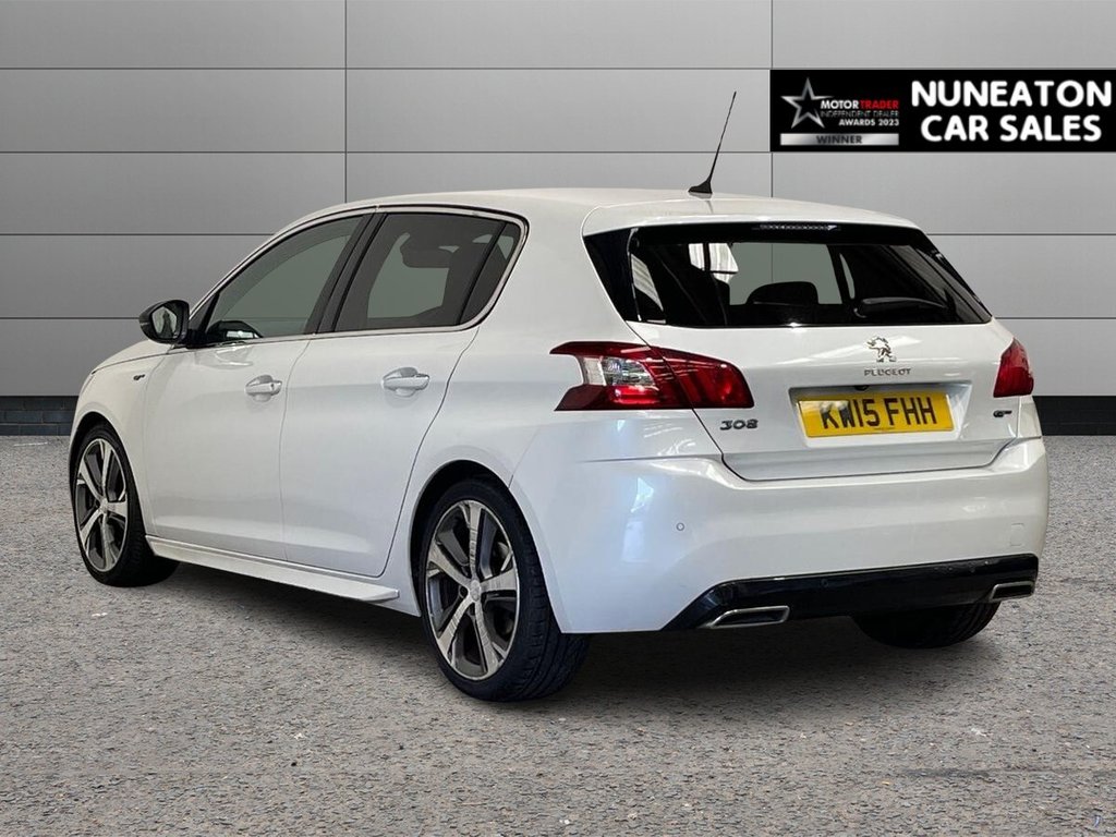 USED 2015 15 PEUGEOT 308 2.0 BlueHDi GT Hatchback 5dr Diesel Auto Euro 6 (s/s) (180 ps) 