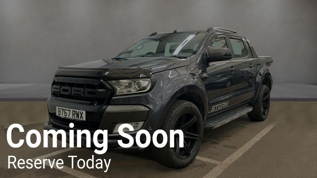 USED 2017 67 FORD RANGER 3.2 TDCi Wildtrak Pickup Double Cab 4dr Diesel Auto 4WD Euro 5 (200 ps) NO VAT / SAT NAV
