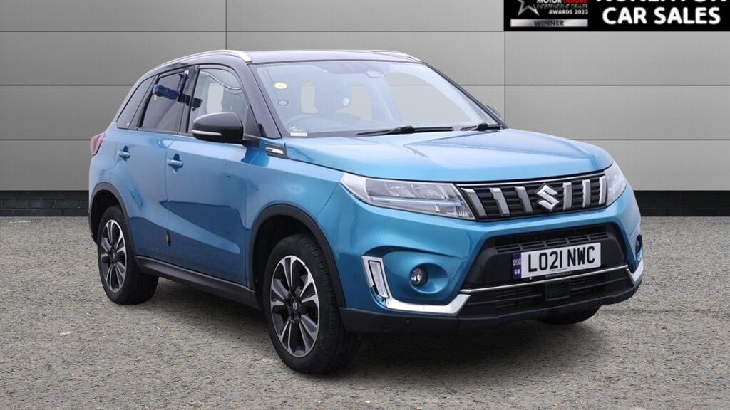 USED 2021 21 SUZUKI VITARA 1.4 Boosterjet MHEV SZ5 SUV 5dr Petrol Hybrid Auto Euro 6 (s/s) (129 ps) 