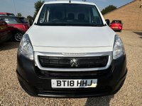 USED 2018 18 PEUGEOT PARTNER 1.6 BlueHDi 854 Professional Panel Van 5dr Diesel Manual L1 (112 g/km, 97.64 bhp) 