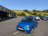 USED 2022 22 FIAT 500 1.0 MHEV Sport Hatchback 3dr Petrol Manual Euro 6 (s/s) (70 bhp) Electric Blue Metallic with Leather / Sunroof / A/C / Navigation & more