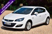 USED 2015 64 VAUXHALL ASTRA 1.4 16v Excite Hatchback 5dr Petrol Manual Euro 5 (100 ps) 2 OWNERS FROM NEW + LOW INSURNACE GROUP!