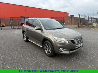 2012 TOYOTA RAV4 2.2 D-4D XT-R SUV 5dr Diesel Manual 4WD Euro 5 (150 ps) &pound;4695.00