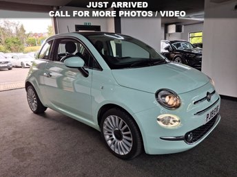 2019 FIAT 500 1.2 Lounge Hatchback 3dr Petrol Manual Euro 6 (s/s) (69 bhp) £7995.00