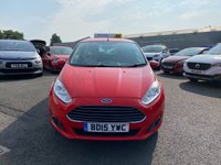 USED 2015 15 FORD FIESTA 1.25 Zetec Hatchback 3dr Petrol Manual Euro 5 (82 ps) SUPPLIED WITH  AA WARRANTY