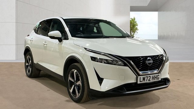 View our Nissan Qashqai 1.3 DIG-T MHEV N-Connecta SUV 5dr Petrol Hybrid XTRON Euro 6 (s/s) (158 ps) Rear View Camera, Rear Parking Sensors, Touchscreen, NissanConnect Navigation, 18In Alloys