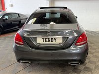 USED 2016 66 MERCEDES-BENZ C CLASS 2.1 C220d AMG Line (Premium Plus) Saloon 4dr Diesel 7G-Tronic+ Euro 6 (s/s) (170 ps) REVERSE CAM+ABM LIGHT+SAT NAV+DAB
