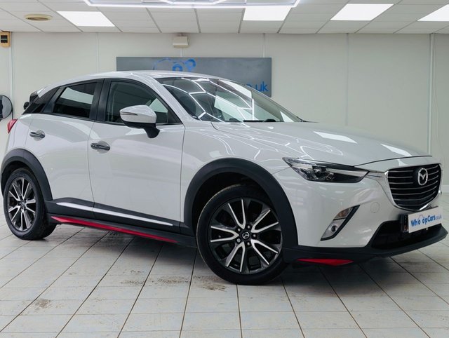 View our Mazda CX-3 1.5 SKYACTIV-D Sport Nav SUV 5dr Diesel Manual Euro 6 (s/s) (105 ps)
