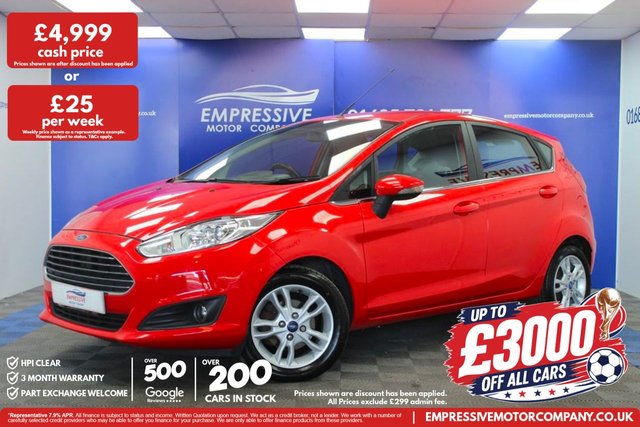 View our Ford Fiesta 1.0T EcoBoost Zetec Hatchback 5dr Petrol Manual Euro 5 (s/s) (100 ps)
