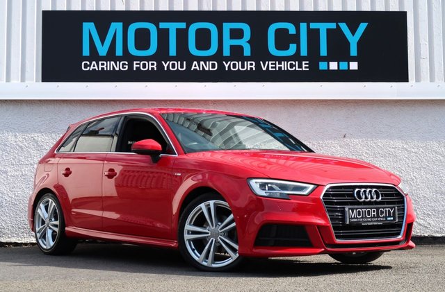 2018 H AUDI A3 1.5 TFSI CoD S line Sportback 5dr Petrol Manual Euro 6 (s/s) (150 ps) GREAT VALUE PETROL HATCH
