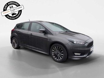 2018 FORD FOCUS 1.0T EcoBoost ST-Line Hatchback 5dr Petrol Manual Euro 6 (s/s) (140 ps) &pound;8499.00