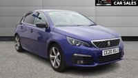 USED 2020 20 PEUGEOT 308 1.2 PureTech GPF GT Line Hatchback 5dr Petrol Manual Euro 6 (s/s) (130 ps) 