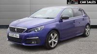 USED 2020 20 PEUGEOT 308 1.2 PureTech GPF GT Line Hatchback 5dr Petrol Manual Euro 6 (s/s) (130 ps) 