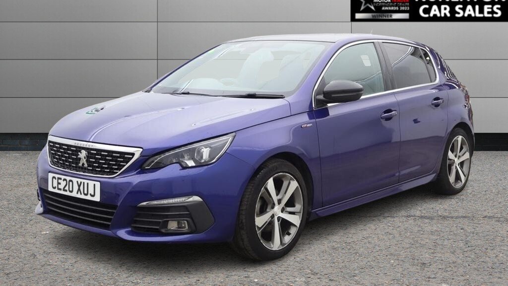 USED 2020 20 PEUGEOT 308 1.2 PureTech GPF GT Line Hatchback 5dr Petrol Manual Euro 6 (s/s) (130 ps) 