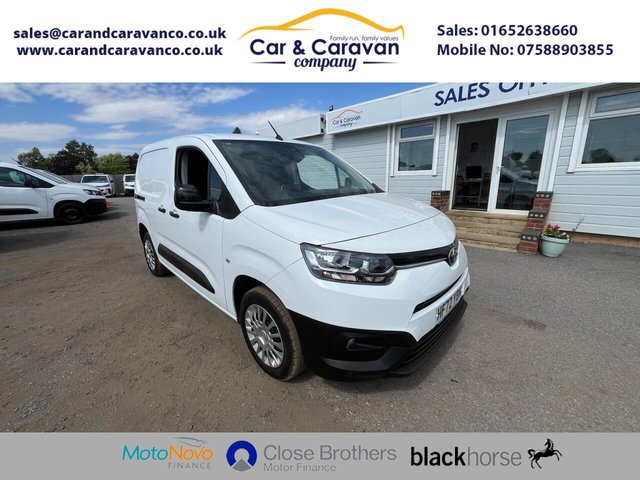 View our Toyota Proace City 1.5 BlueHDi Icon Short Panel Van 5dr Diesel Manual SWB Euro 6 (s/s) (100 bhp)
