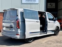 USED 2024 74 FORD TRANSIT CUSTOM 2.5 320 Duratec 11.8kWh Sport Crew Van 5dr Petrol Plug-in Hybrid Auto L1 Euro 6 (232 ps) EXCELLENT ECONOMY HYBRID SPORT [ OVER 3K WORTH OF EXTRAS ]