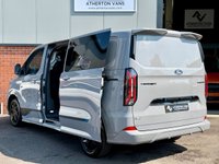 USED 2024 74 FORD TRANSIT CUSTOM 2.5 320 Duratec 11.8kWh Sport Crew Van 5dr Petrol Plug-in Hybrid Auto L1 Euro 6 (232 ps) EXCELLENT ECONOMY HYBRID SPORT [ OVER 3K WORTH OF EXTRAS ]