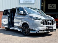 USED 2024 74 FORD TRANSIT CUSTOM 2.5 320 Duratec 11.8kWh Sport Crew Van 5dr Petrol Plug-in Hybrid Auto L1 Euro 6 (232 ps) EXCELLENT ECONOMY HYBRID SPORT [ OVER 3K WORTH OF EXTRAS ]