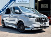USED 2024 74 FORD TRANSIT CUSTOM 2.5 320 Duratec 11.8kWh Sport Crew Van 5dr Petrol Plug-in Hybrid Auto L1 Euro 6 (232 ps) EXCELLENT ECONOMY HYBRID SPORT [ OVER 3K WORTH OF EXTRAS ]
