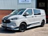 USED 2024 74 FORD TRANSIT CUSTOM 2.5 320 Duratec 11.8kWh Sport Crew Van 5dr Petrol Plug-in Hybrid Auto L1 Euro 6 (232 ps) EXCELLENT ECONOMY HYBRID SPORT [ OVER 3K WORTH OF EXTRAS ]