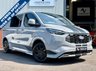 USED 2024 74 FORD TRANSIT CUSTOM 2.5 320 Duratec 11.8kWh Sport Crew Van 5dr Petrol Plug-in Hybrid Auto L1 Euro 6 (232 ps) EXCELLENT ECONOMY HYBRID SPORT [ OVER 3K WORTH OF EXTRAS ]