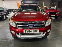 USED 2014 64 FORD RANGER 3.2 TDCi Limited 1 Pickup Double Cab 4dr Diesel Manual 4WD Euro 5 (200 ps) 2014/64 FORD RANGER 3.2 TDCI LIMITED 1 4X4 - NO VAT - ONLY 60K MILES FROM NEW - 2 PREVIOUS KEEPERS - REAR CANOPY - FULL LEATHER - SAT NAV - TOWBAR - PRIVACY GLASS